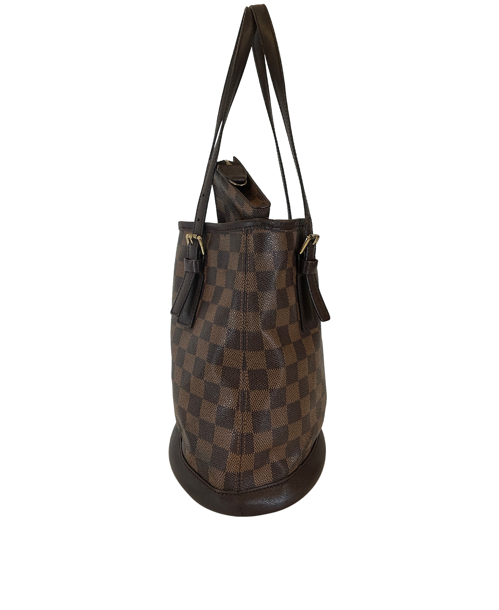 Bucket, 690&euro;, Bolso, Marrón, Canvas - General, Vista inferior